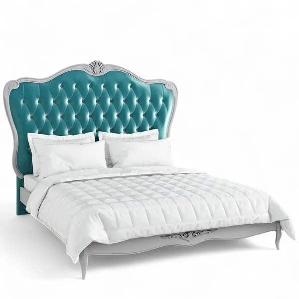 Кровать с мягким изголовьем 160*200