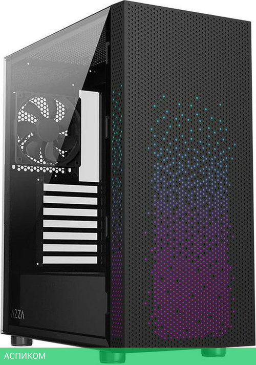 Корпус Azza Celesta F черный без БП (CSAZ-340F)