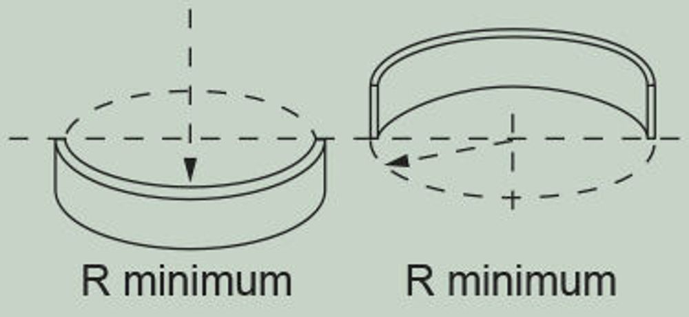 Гибкая декоративная панель Zigzag, 200x25 см