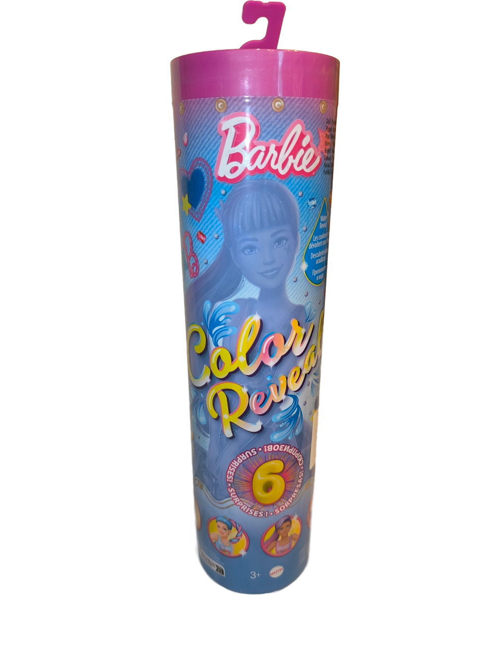 Barbie Color Reveal HJX55 «Джинсовый стиль» — кукла-сюрприз с эффектом проявления, аксессуары