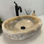 Раковина из оникса Erozy Grey EO-62303 51*40*15 0095