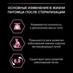 Pro plan cat adult sterilised сухой корм для стерилизованных кошек с курицей - 400 г