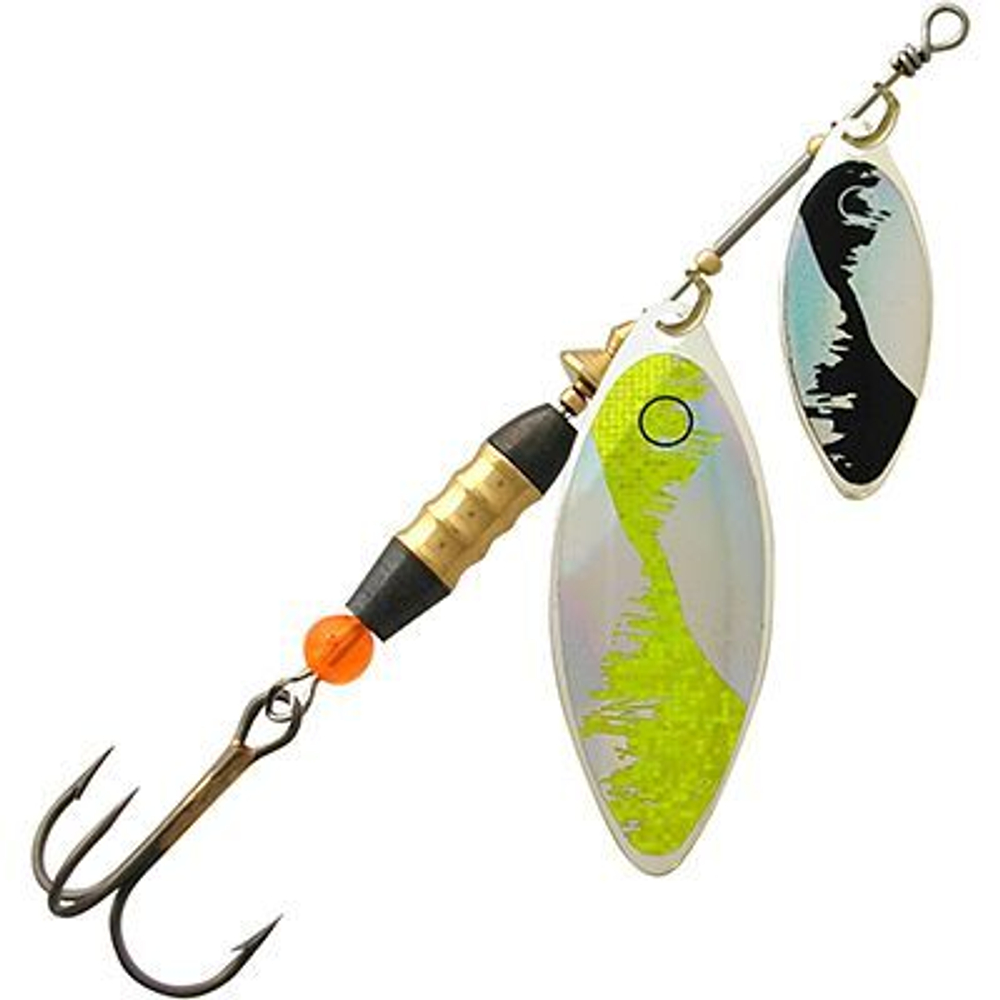 Блесна вертушка DOUBLE LONG 16,0g, № 1 + № 3, DUL-01