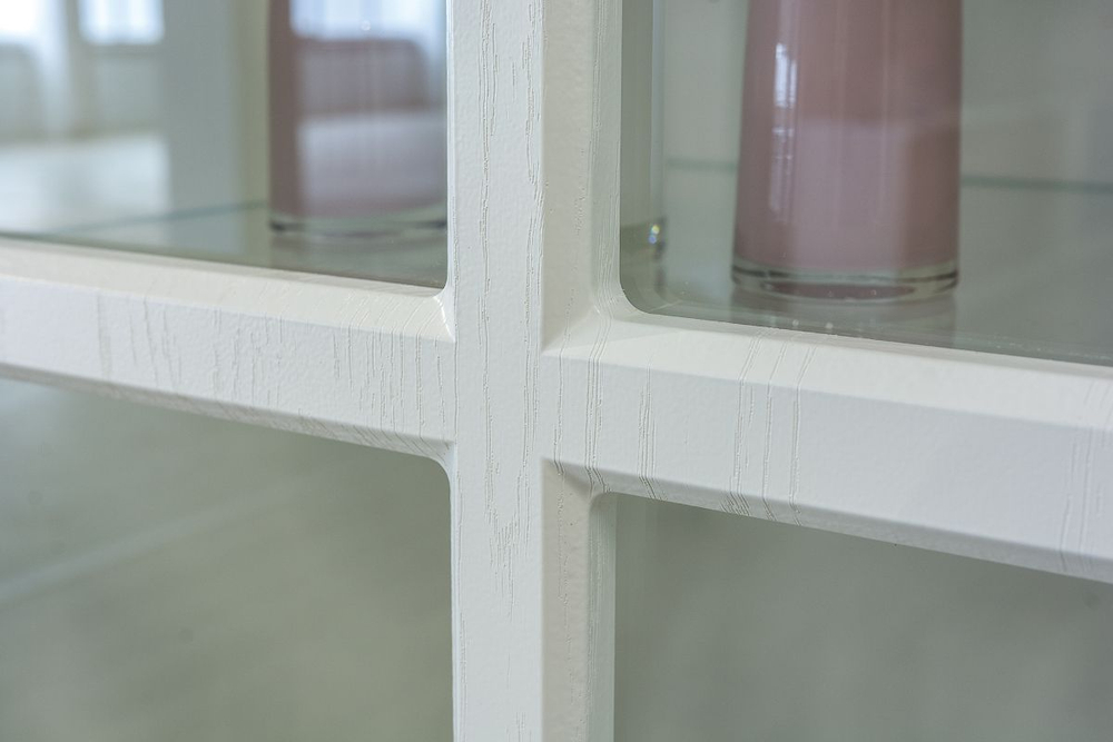 Стенка Ливерпуль 4 Белый/Ясень ваниль