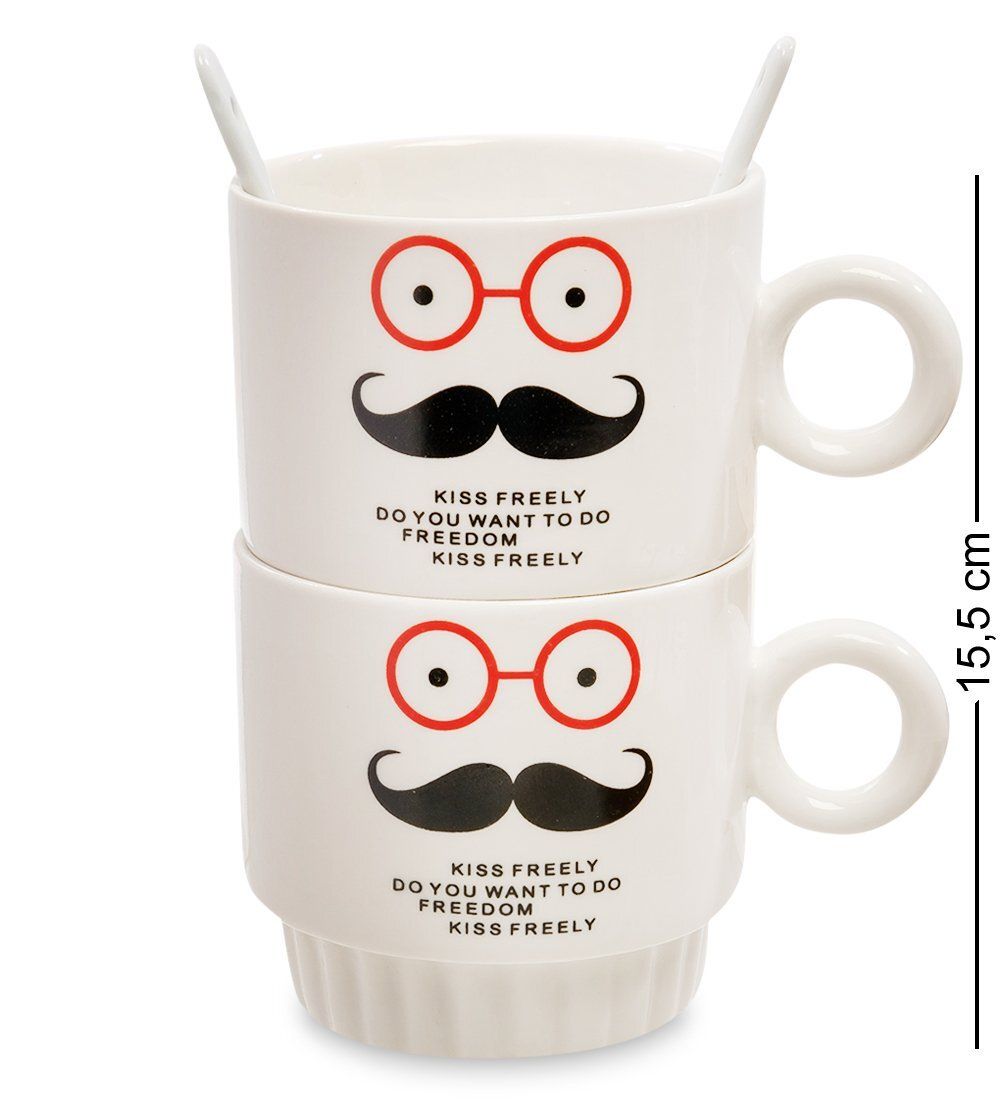 GAEM Art MUG-149/1 Набор из двух кружек «Поцелуйчик»