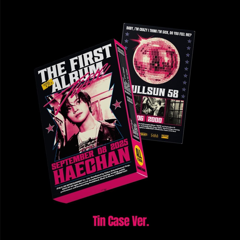 Альбом HAECHAN - TASTE (Tin Case Ver.)