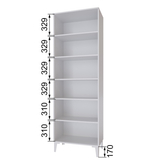 Гостиная Толедо Пенал открытый ТШ-2