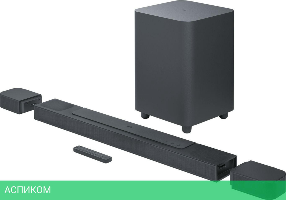 Саундбар JBL 800 черный (JBLBAR800PROBLKUK)