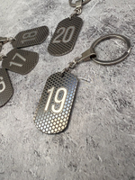 Номерки на ключи металлические 16-20