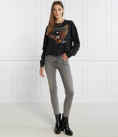 Худи VINTAGE EAGLE CREW Tommy Jeans - черный(DW0DW16415)