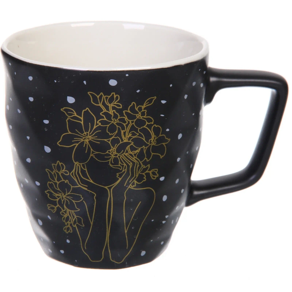 Кружка керамическая 440мл «Ночная Нимфа»