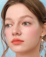 Сатиновые румяна для лица Flower Knows Bunny Garden Embossed Blush - 05 Fairyland Reverie