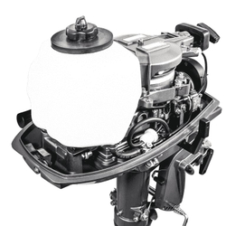 Лодка ПВХ ALTAIR HD 320 НДНД Карбон + 2х-тактный лодочный мотор APACHE T5 BS