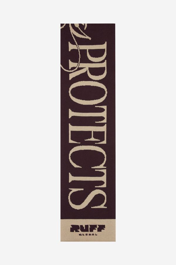 Шарф Warms Hugs Protects винный - фото 7