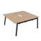 10БДНВ.289 Стол системы БЕНЧ, сдвоенный, на 2 рабочих места - начальный (1400*1635*750)