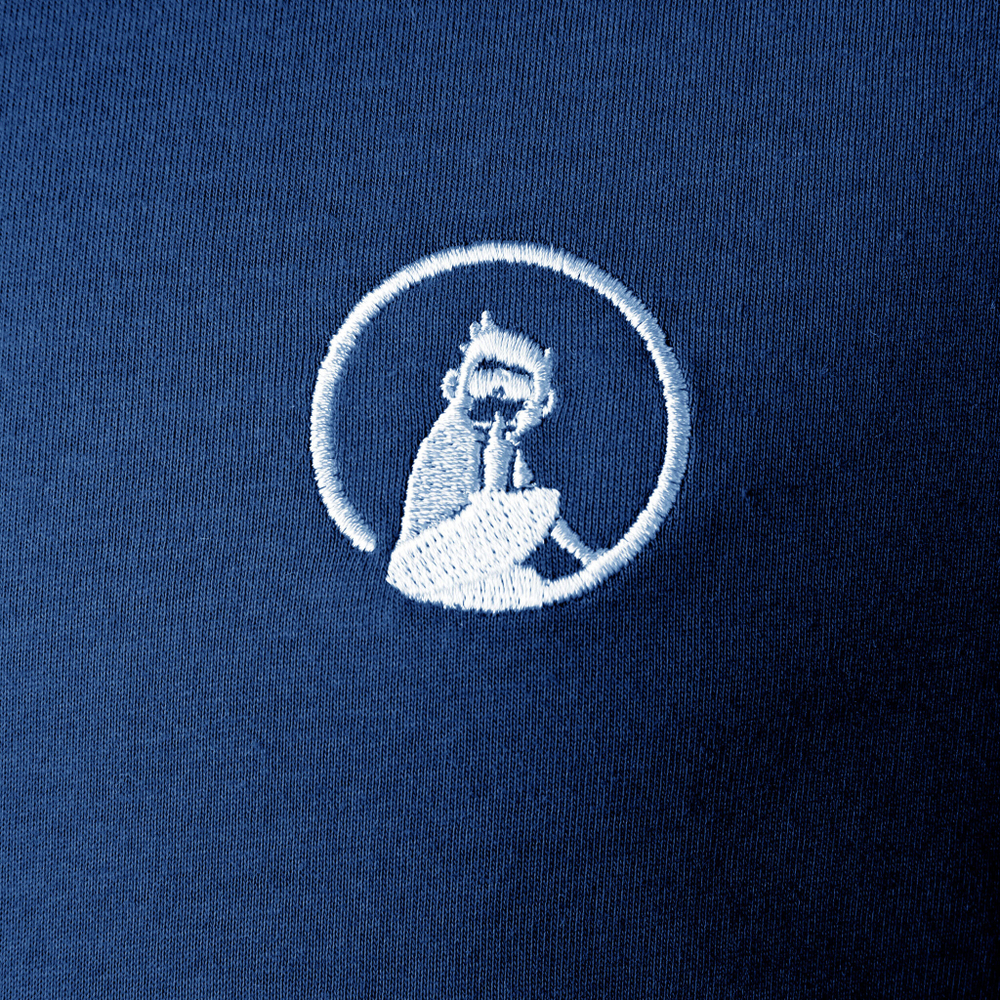 Мужское теннисное поло Quiet Please Ready To Serve T-Shirt Men - Blue