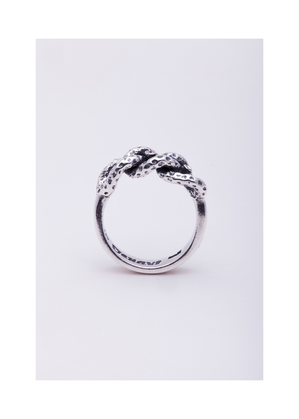 "Исинми"  кольцо в серебряном покрытии из коллекции "Relax" от Jenavi