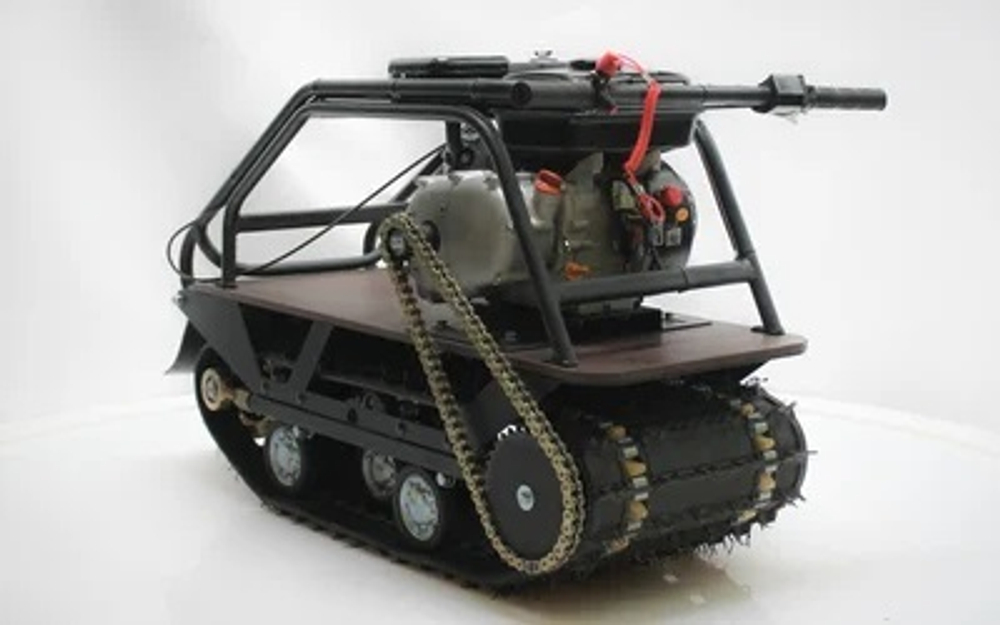 Мотобуксировщик НОРКА 380 mini (электростартер + фара)