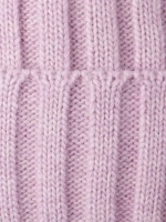 Шапка зимняя для девочки с помпоном и снуд