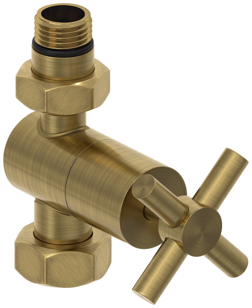 Вентиль Сунержа прямой крест (G 1/2" НР х G 3/4" НГ)