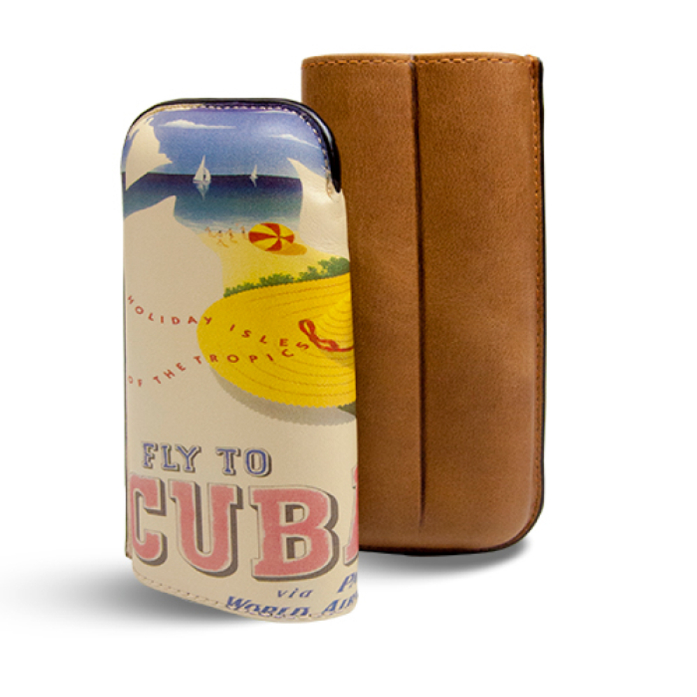 Футляр FLY TO CUBA WHISKEY на 2 сигары