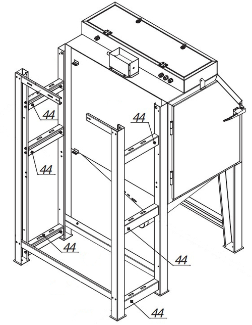 Поперечина малая для cab-135, 81800008