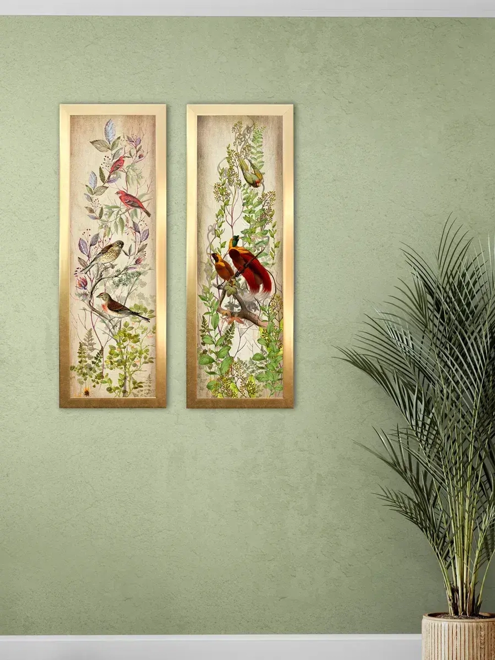 Картина на стену интерьерная на холсте 20*54 см