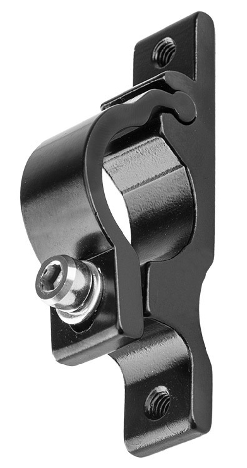 Кронштейн флягодержателя KW-318-02 на руль, алюминиевый чёрный