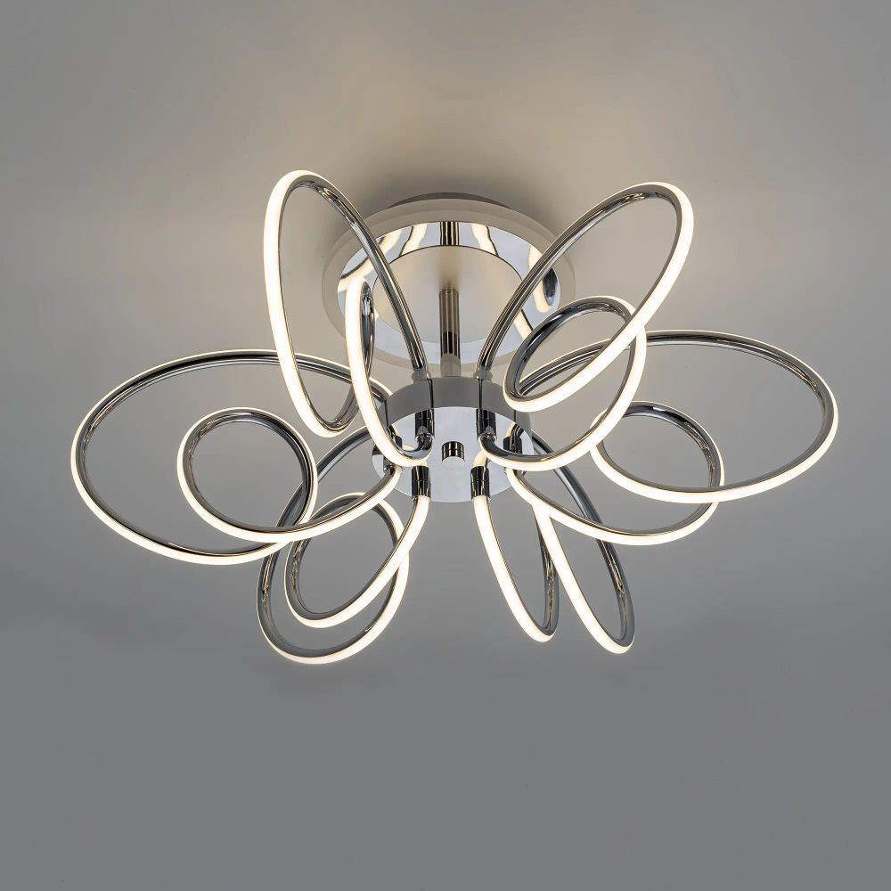 Citilux SALMA SMART CL224A161 RGB LED Умная люстра Хром