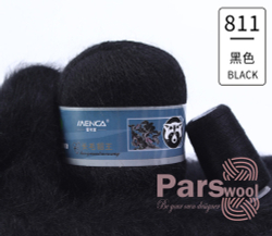 Пряжа Mink Wool (пух норки с синей этикеткой), 50г, 350м, 90%пух норки,10%полиамид (цена за 1 шт)