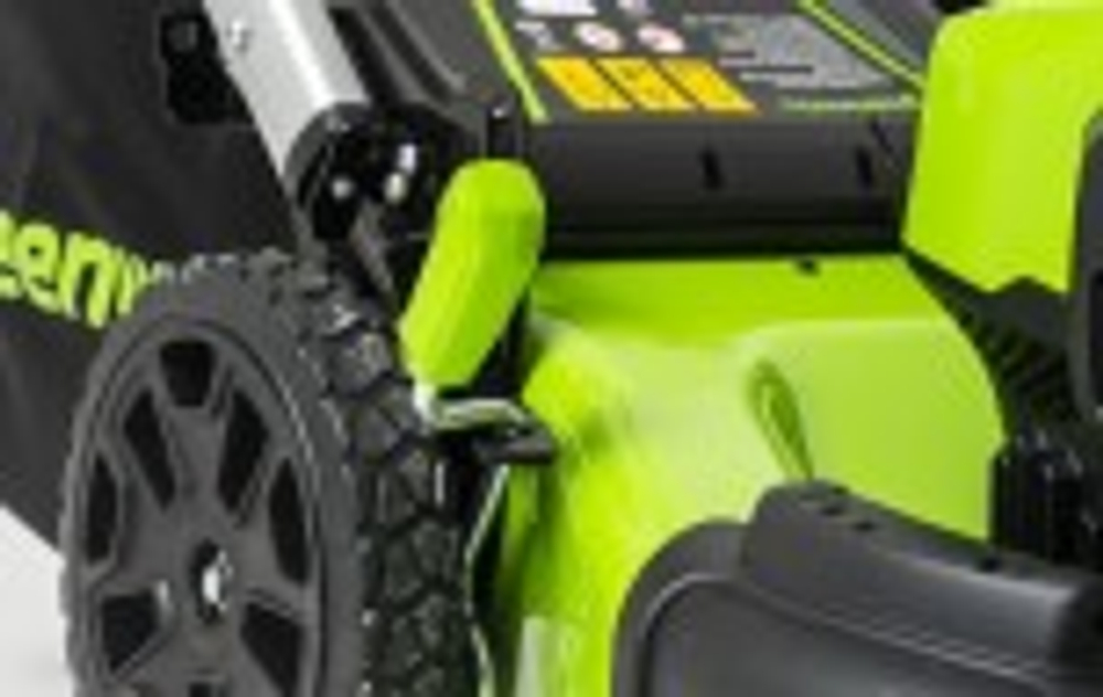 Газонокосилка аккумуляторная GREENWORKS GD40LM48SP 40V, самоходная, б/щ, АКБ 8Ач и ЗУ 2517407UH