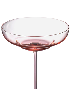 Набор бокалов для коктейля 2шт 160мл Klimchi Тени розовый