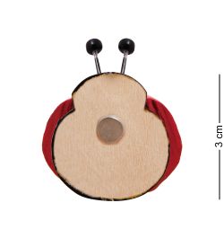 БК-13 Магнит «Божья коровка с крыльями» 25мм