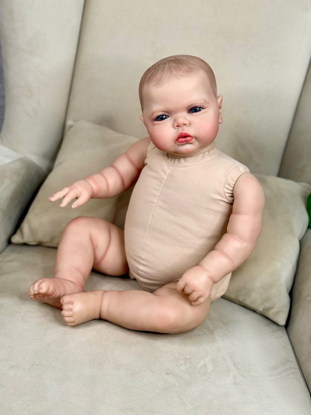 Кукла Реборн мягконабивная 60см (FA-947)