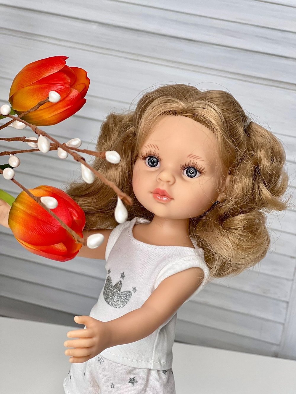 Кукла для девочки Paola Reina 32см Карла в пижаме