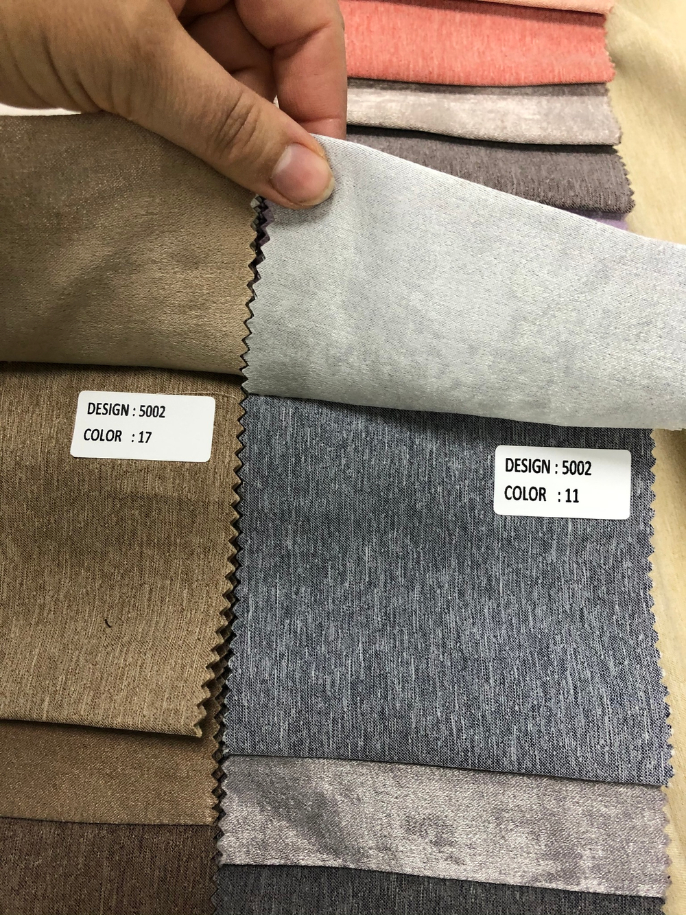 Портьерная ткань двусторонний софт Megara арт. 5002 (высота 285 см, Турция)