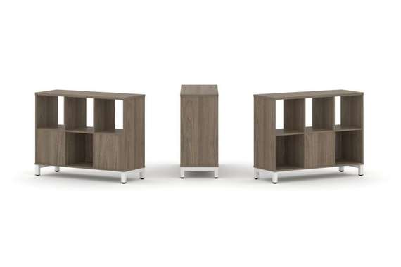 Style Project Набор стеллажа 2-х сторон., 2 яр. SN.NSD-231  1121*400*881