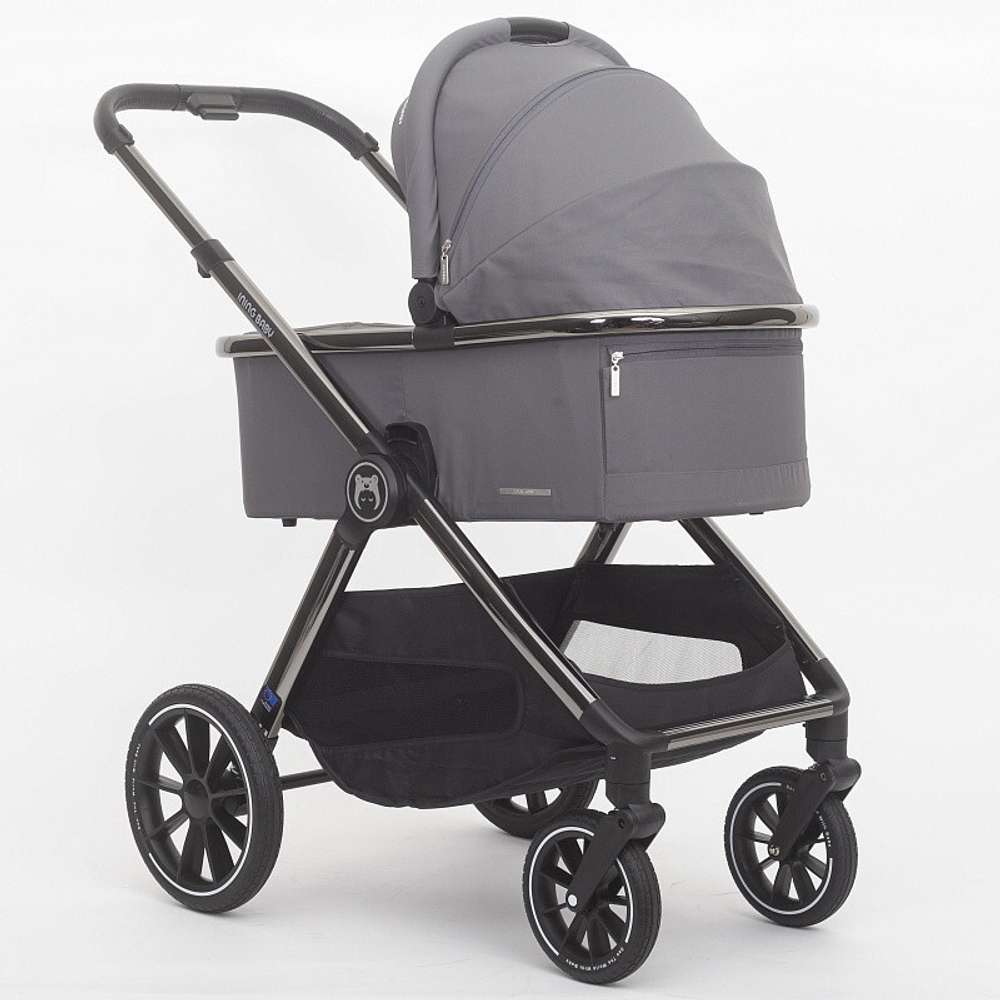 Детская коляска 2 в 1 Ining Baby KR 345 pro grey