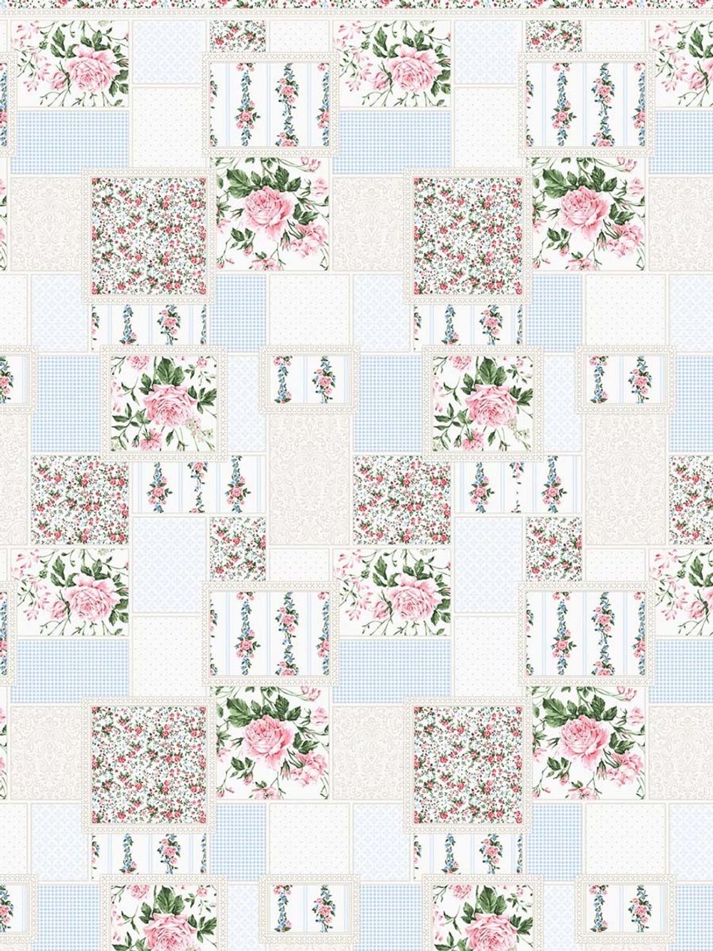 Постельное белье Сказка "Квилт" евро Наволочка 50х70 см 2 шт Простынь на резинке 180х200 см Пододеяльник 200х215 см, перкаль