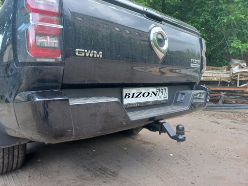 Фаркоп под квадрат для Great Wall Poer KingKong, 2022 г.-, Бизон.FA 0400-E