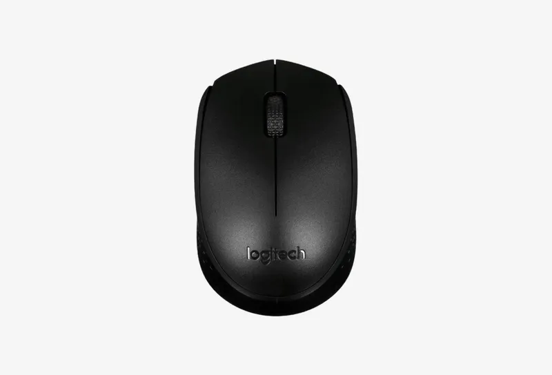 Мышь радиоканал Logitech Logitech B170 черный