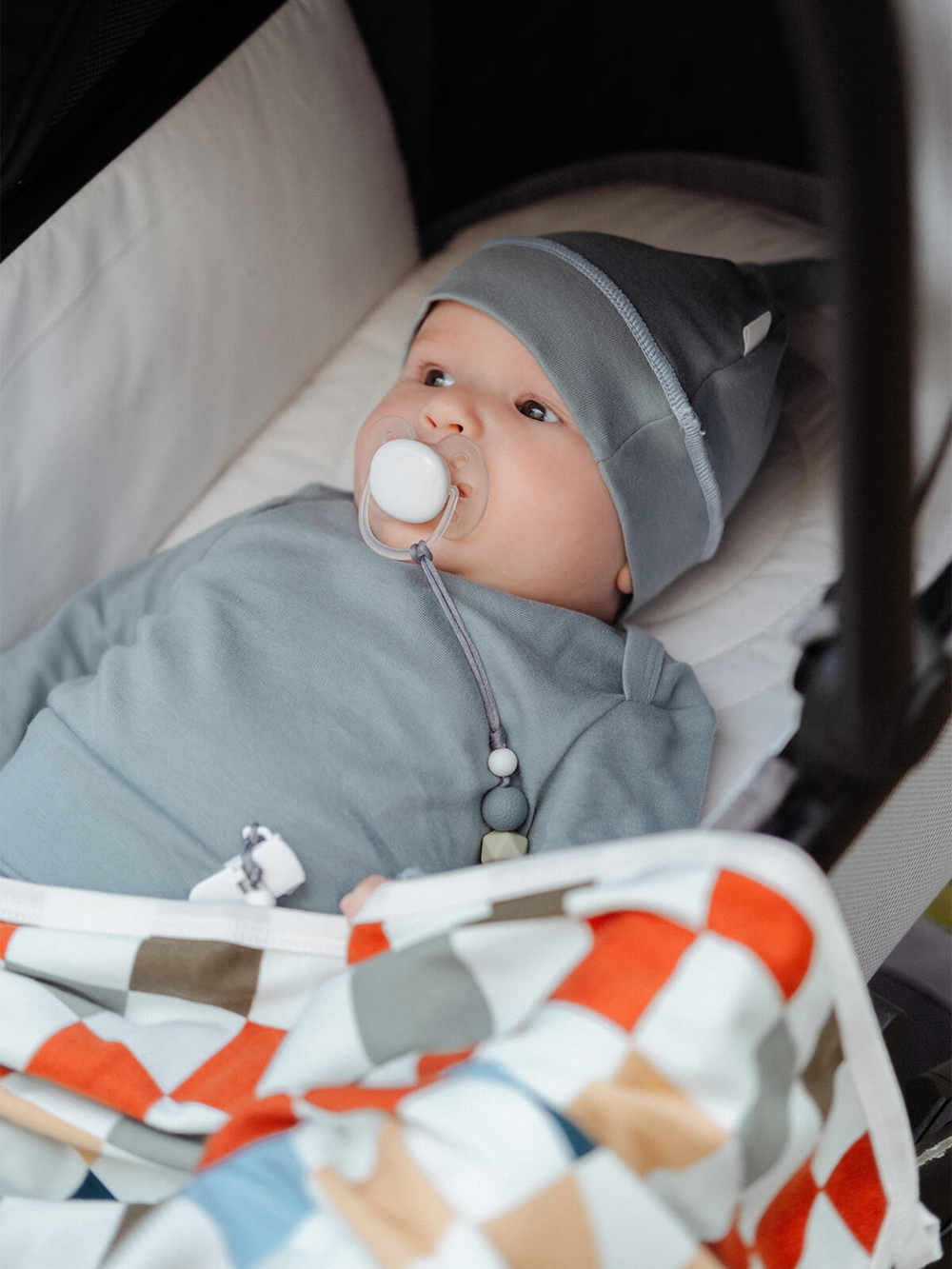 Футболка с длинным рукавом Mjölk Baby Blue