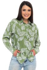 Рубашка Отличная Хит (оливка) Diolche