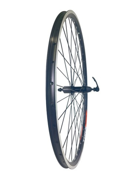 Колесо 28-29" заднее TRIX, обод алюм., V-br, под кассету, эксцентрик, двойной, 36H