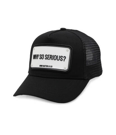 Кепка WHY SO SERIOUS? John Hatter - черный(R-1009-U00)