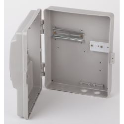 Корпус пластиковый навесной ЭРА ЩУРн-П 1/4 (КДЕ-1) (290х240х110) IP54 серый