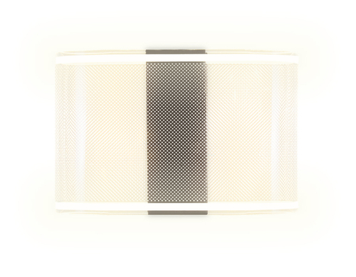 Настенный светодиодный светильник FA617 CF кофе 19W 220*150*80