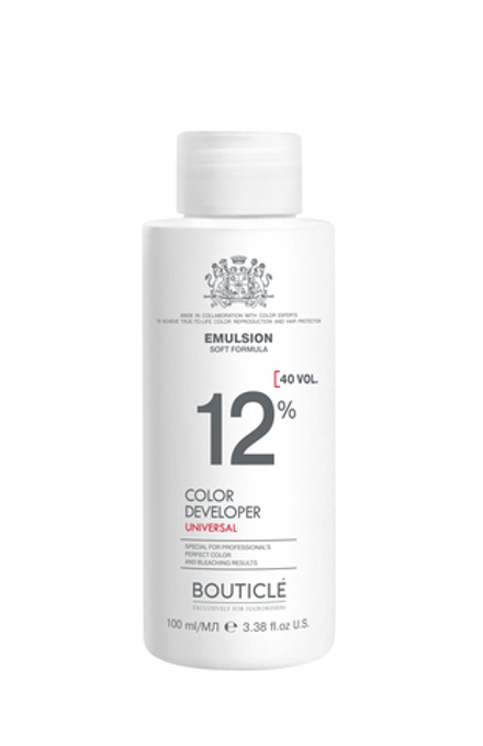 Оксидант-лосьон 12% - “Bouticle color developer 40 vol"  (100 мл)
