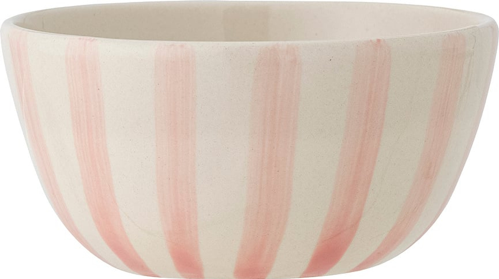 Салатник Bloomingville Begonia, каменная керамика, 14 см, розовый