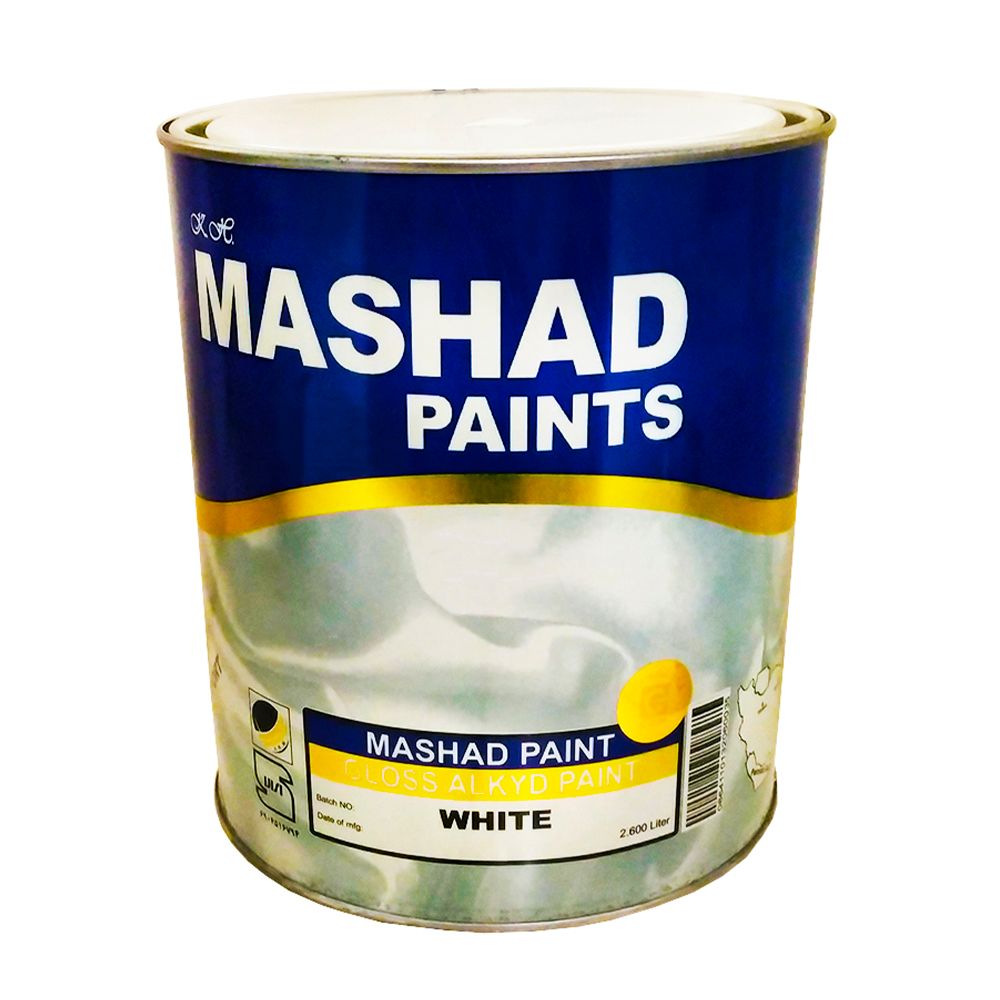 КРАСКА МАСЛЯНАЯ MASHAD БЕЛАЯ 2,6Л
